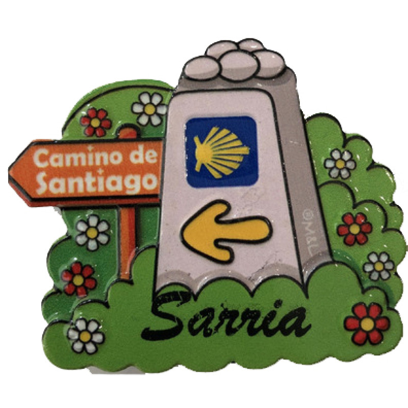 Aimant Cairn d'arbustes de Sarria