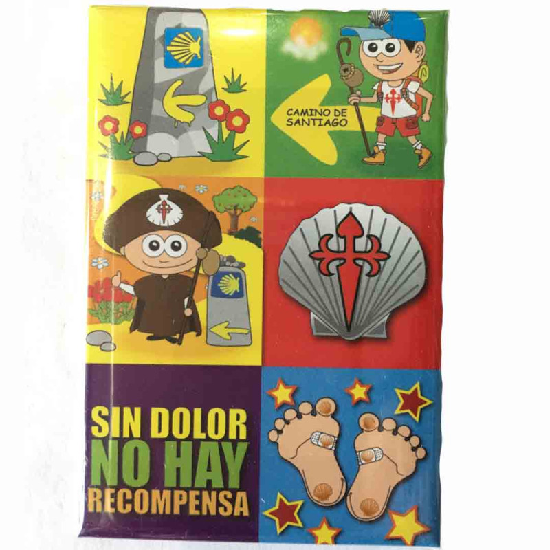 Symboles en plastique magnétique Pas de douleur Pas de récompense