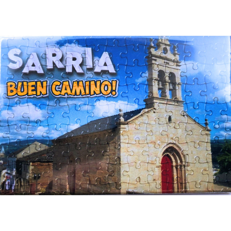 Aimant puzzle Sarria Buen Camino