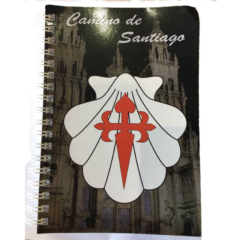 Libreta White Viera avec le chemin de croix de Santiago