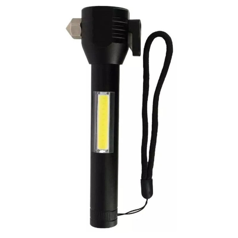 Lampe de poche rechargeable Elementerre Kispiox noire