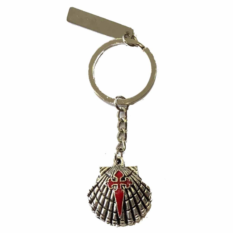 LLavero concha avec Croix et l\'apôtre Santiago de Santiago