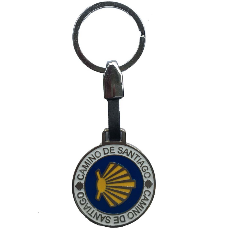 Porte-clés Metal Star Round Way