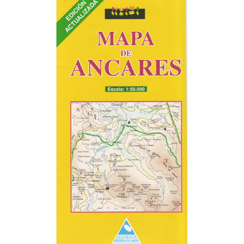 Carte Ed. Cumio Les Ancares 1:50.000