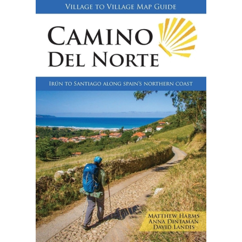 Carte - Guide Chemin du Nord: Irun à Santiago