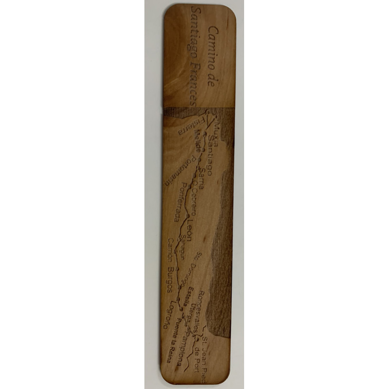 Marque-pages en bois French Way Stages