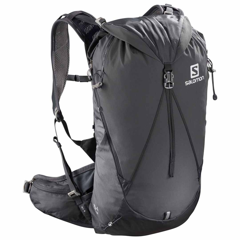 Salomon Out Jour 20 + 4 sac à dos Noir