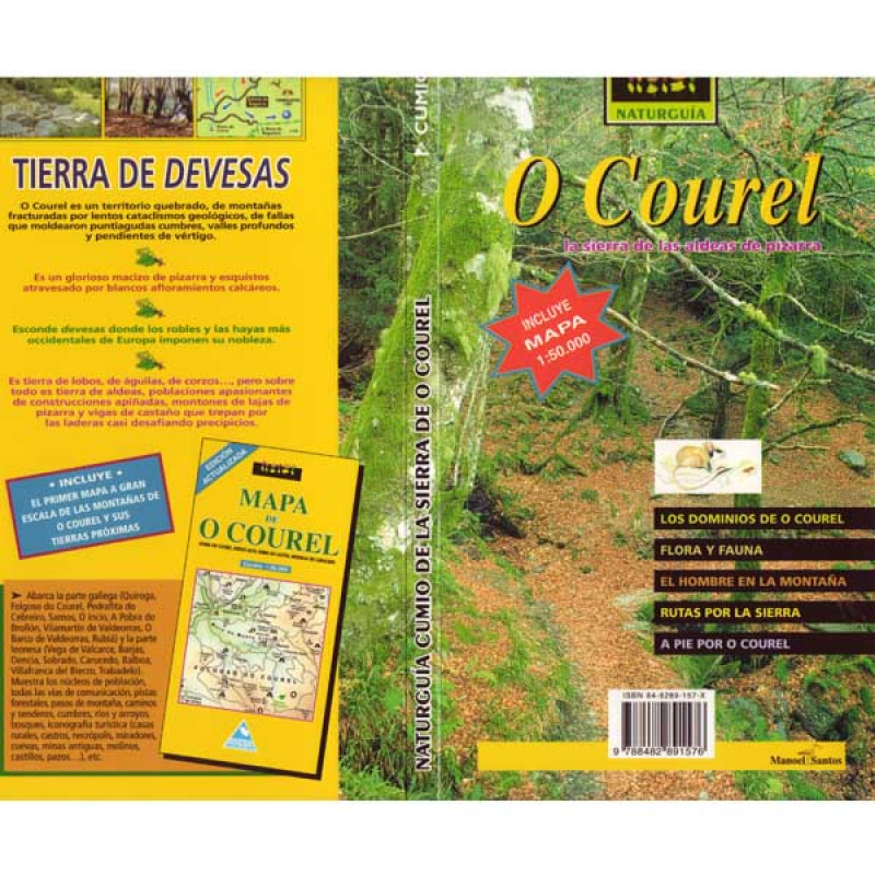 Naturguia Cumio de O Caurel avec carte