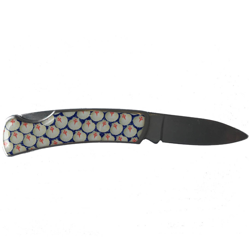 Goutte en acier Navaja Chemins de fer