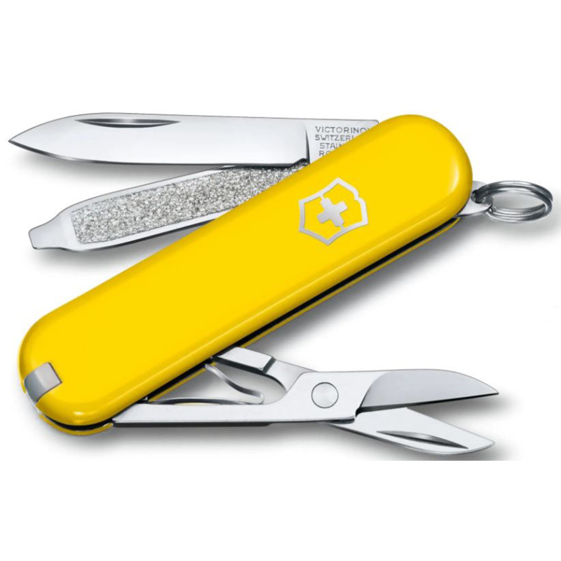 Couteau de poche Victorinox Classic SD 7 usages Jaune