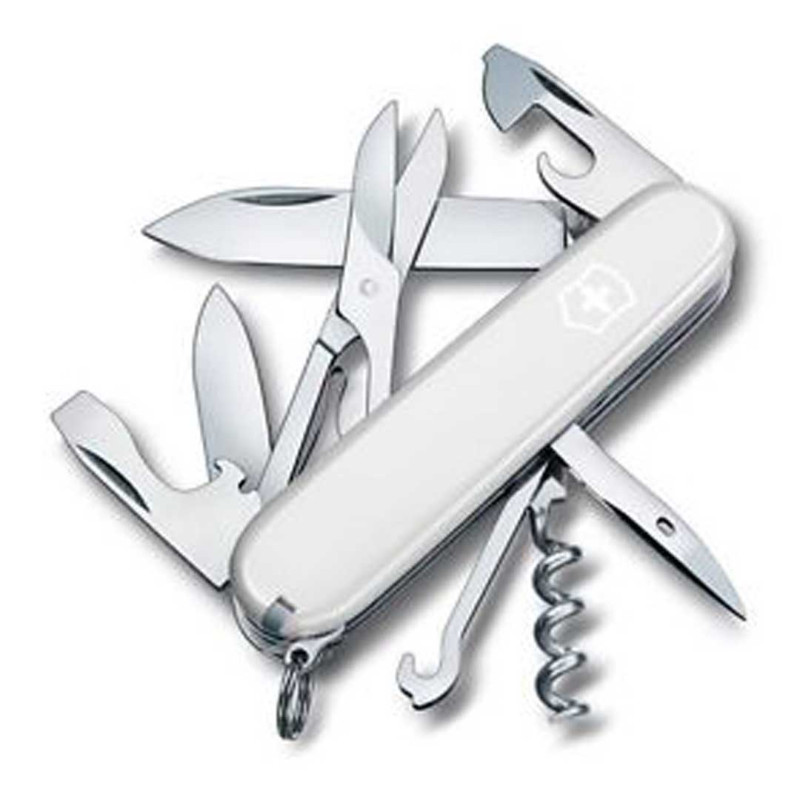 Couteau de poche Victorinox Climber 14 usages 91 mm BLANC