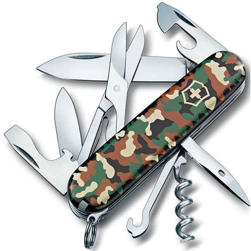 Couteau de poche Victorinox Climber 14 usages 91 mm Camouflage