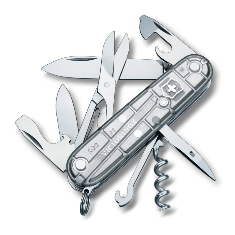 Couteau de poche Victorinox Climber 14 outils, 91 mm, SilverTech
