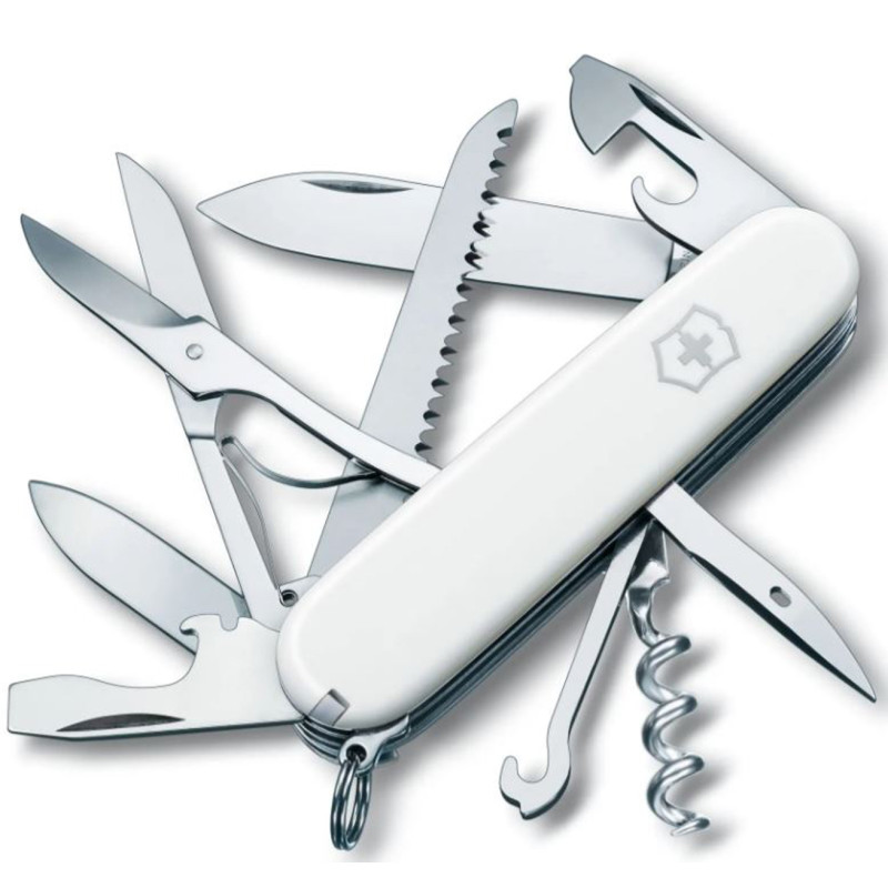 Couteau de poche Victorinox Huntsman 15 usages 91 mm Blanc