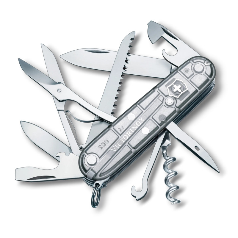 Couteau de poche Victorinox Huntsman 15 outils SilverTech