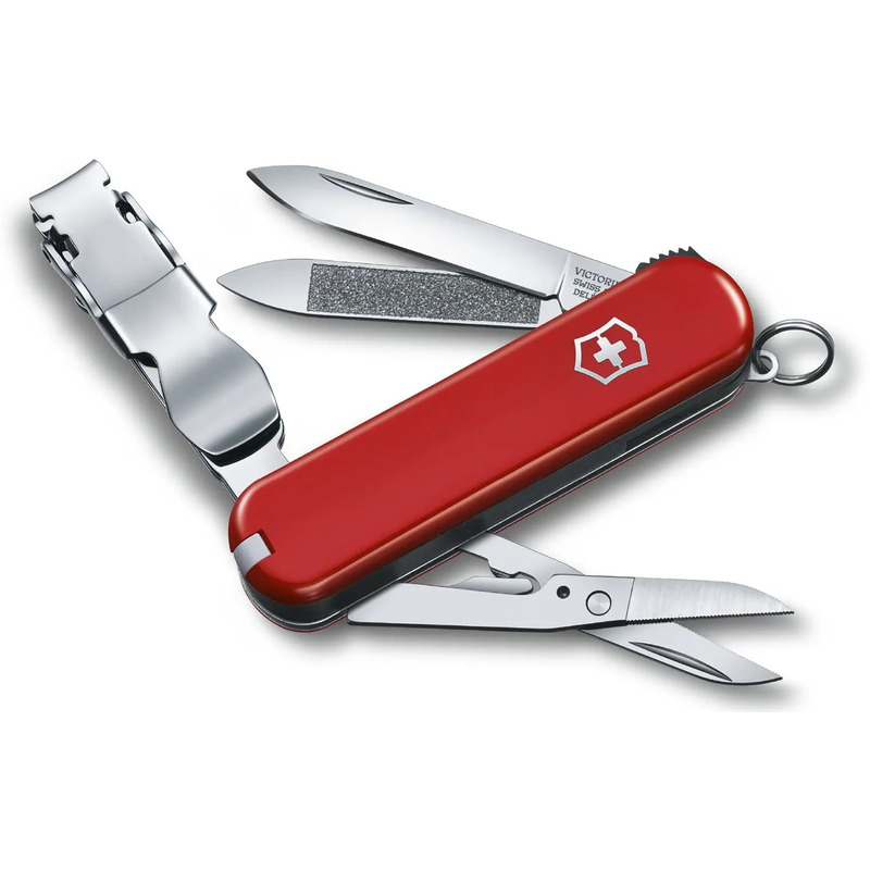 Victorinox Nail Clip 580 8 Utilisations Couteau Rouge