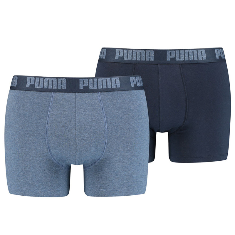 Lot de 2 boxers Puma bleu/marine