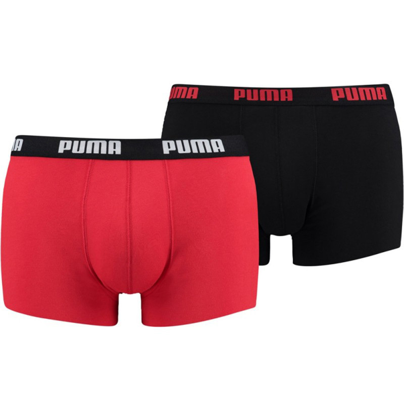 Pack de 2 boxers Puma Rouge/Noir