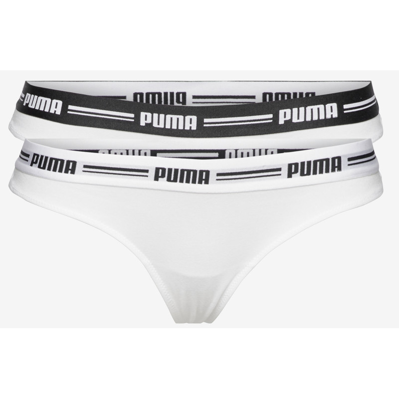 Lot de 2 tongs Puma Blanc