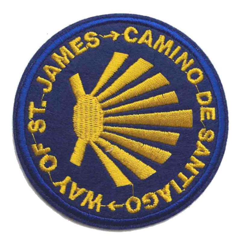 Broderie ronde Parche Star Way de Santiago