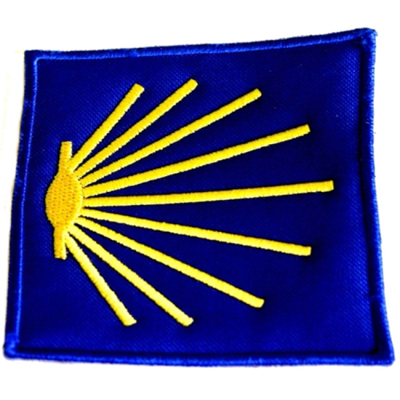 Broderie Tissu Parche Path Star 7x7 cm.