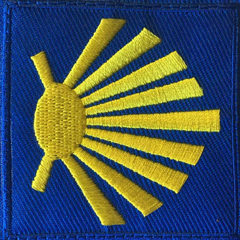 Parche brodé tissu Star Way pare-chocs