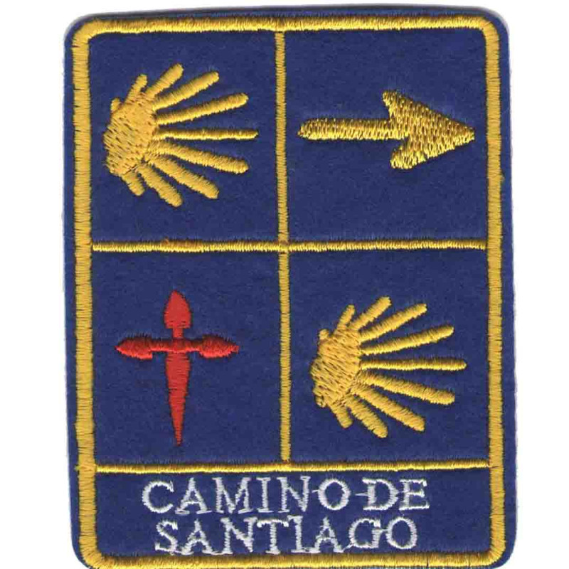 Parche Broderie tétrasímbolo Chemin de Santiago