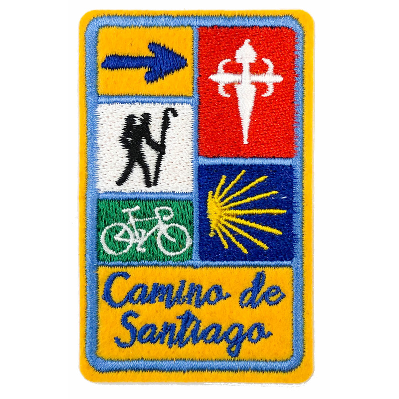 Patch Symboles Camino de Santiago Multicoloree