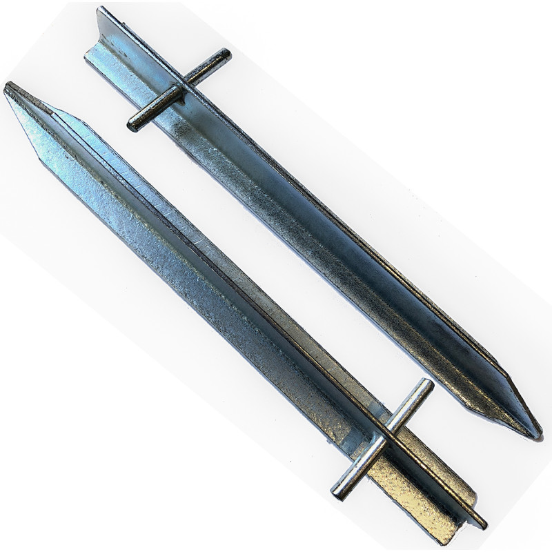 Paire De Piquets En Acier Ferrino 25 Cm