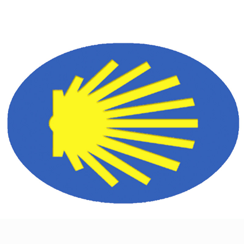 Autocollant étoile Camino de Santiago