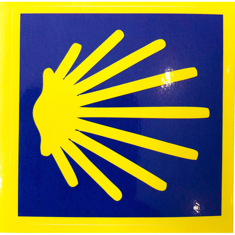 Bordure jaune Road Star Sticker