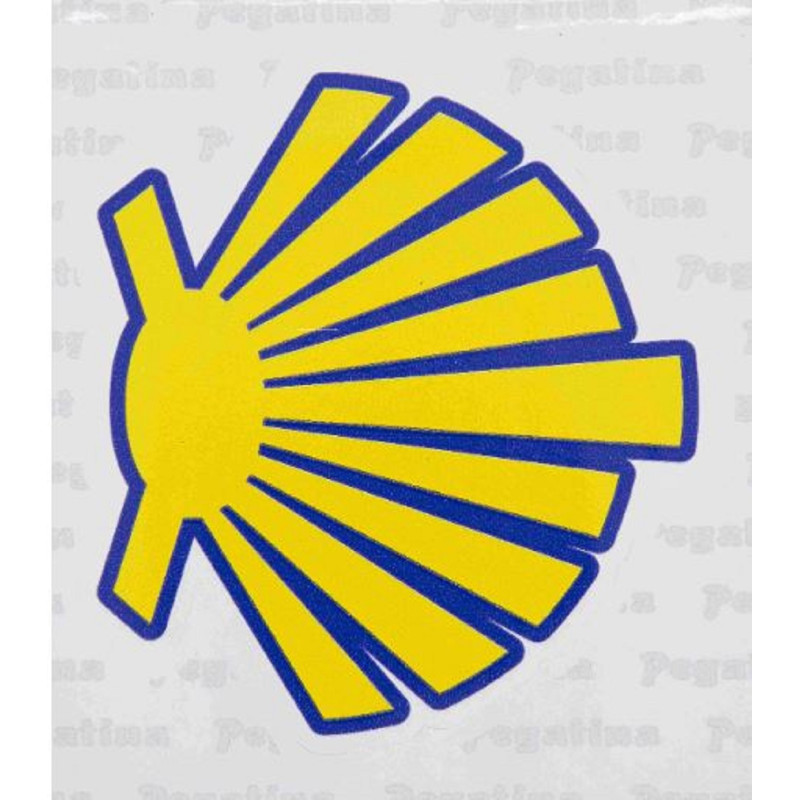 Étoile de route rustique Sticker