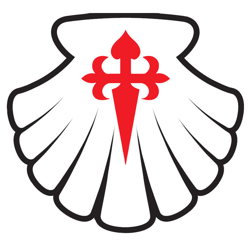 Pegatina Vieira avec Cruz Camino de Santiago