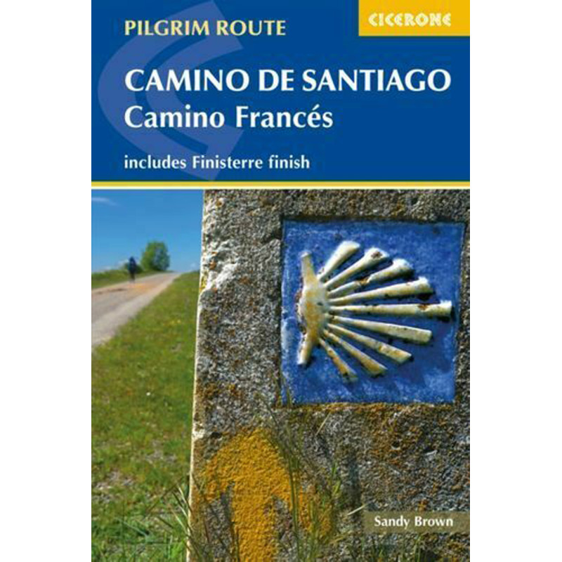 Route des pèlerins Camino de Santiago - Chemin français brun sablonneux
