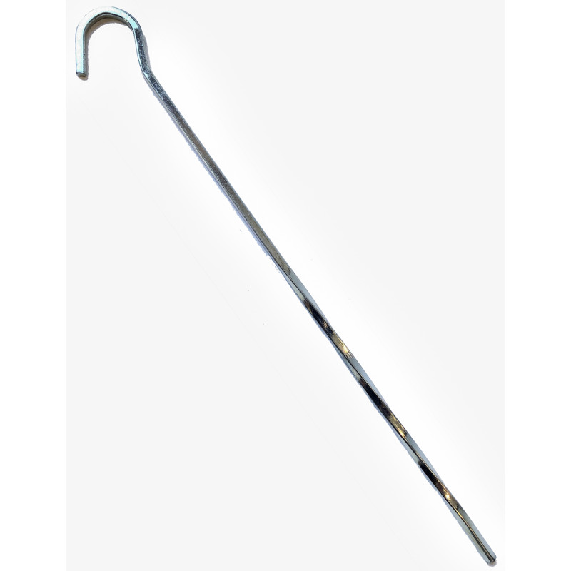 Piquet Aluminium Carré 23 Cm