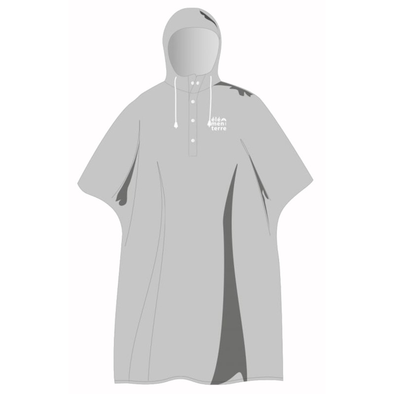 Poncho Elementerre Pishua Gris