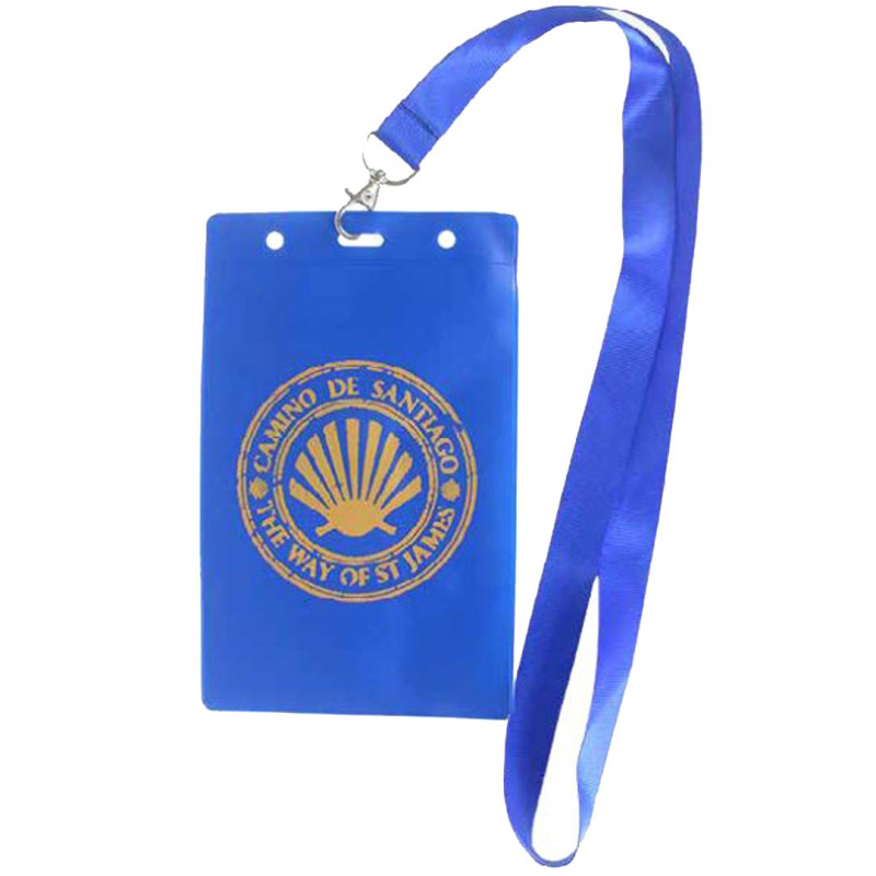 Couverture avec ruban bleu