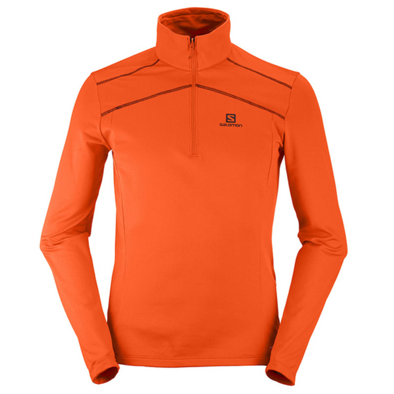 Pullover Salomon Discovery LT HZ Orange