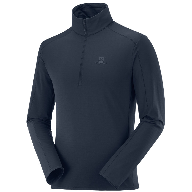 Pull-over Salomon Autreck demi-zip Bleu foncé