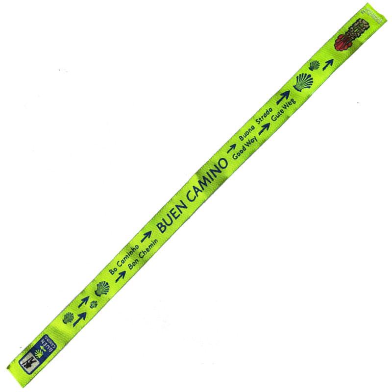 Bracelet Tissu Good Way Langues 01 Vert