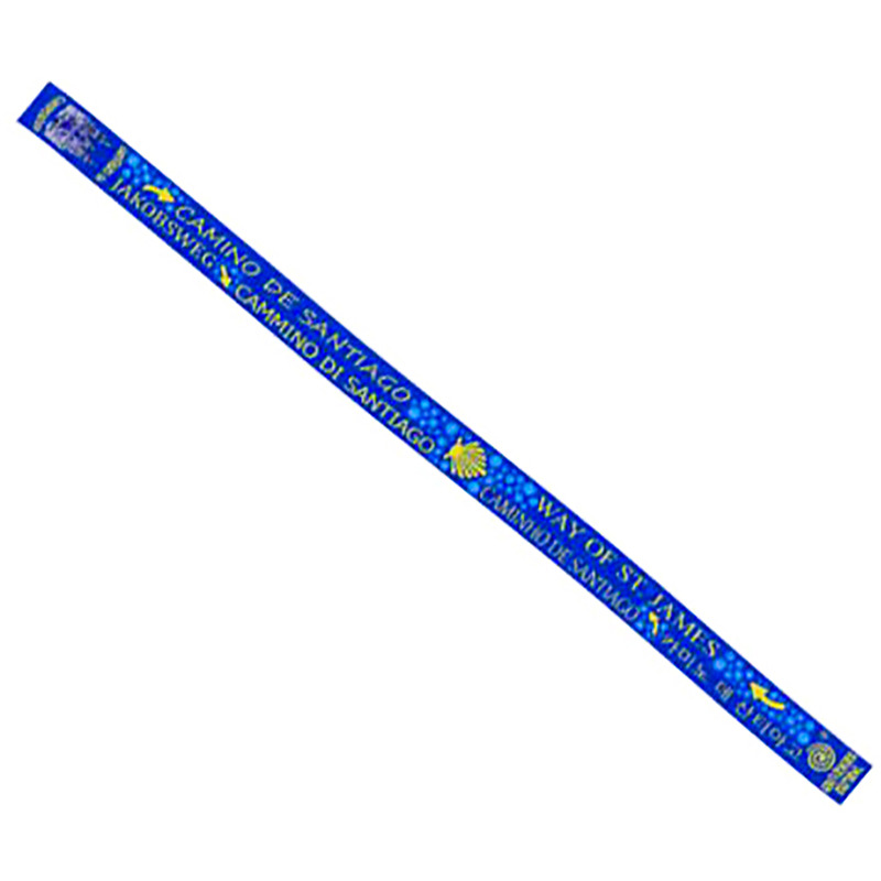 Bracelet en tissu Camino de Santiago Bulles 102 Bleu
