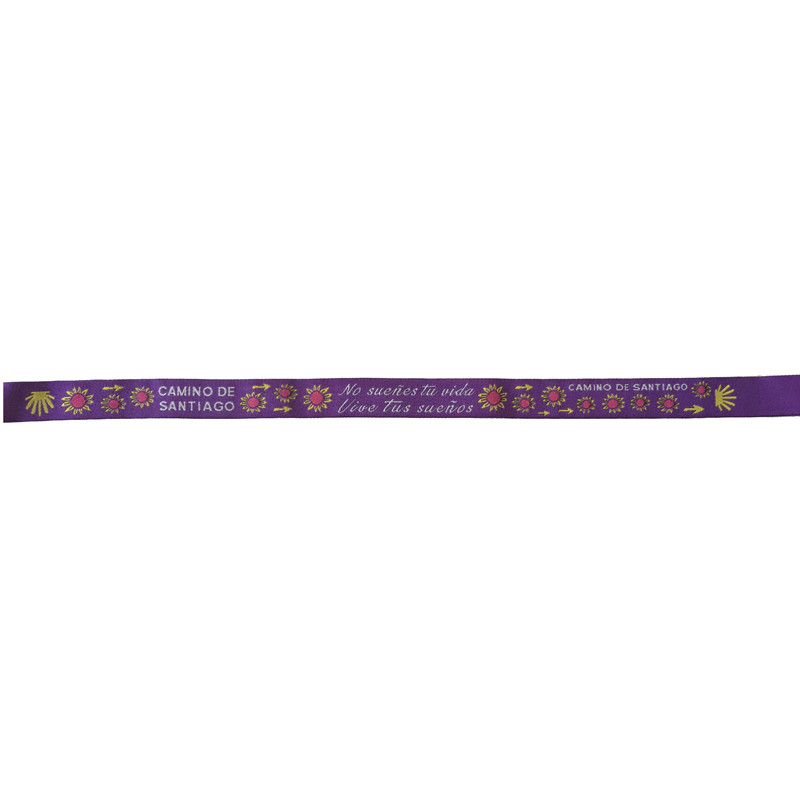 Bracelet en tissu Ne rêve pas ta vie 13 Bleu Ciel