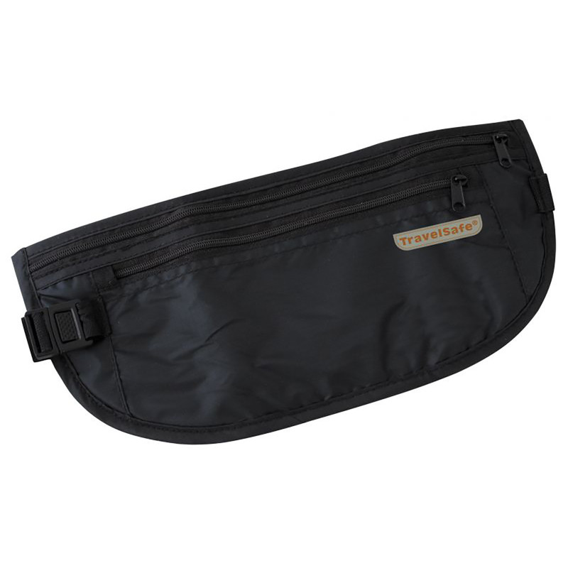 TravelSafe Moneybelt Sac Banane Léger Noir