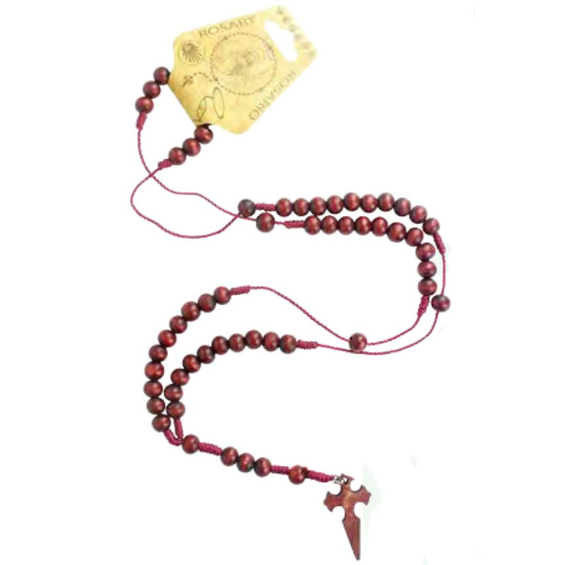 Rosaire avec Cruz de Santiago