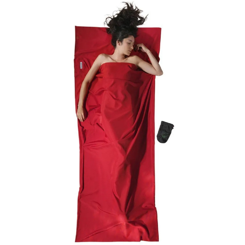 Drap de voyage Cocoon Rouge