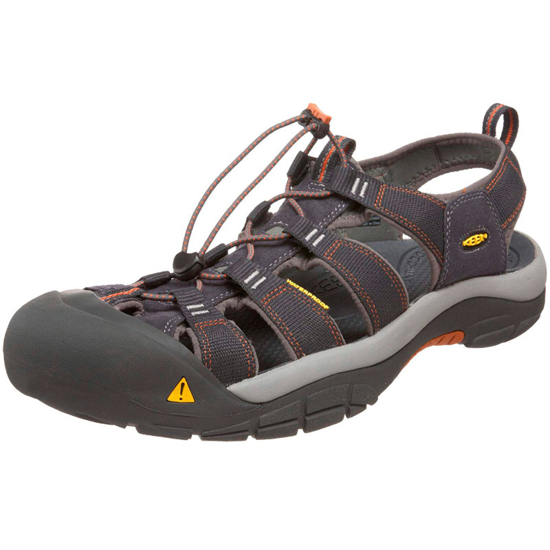 Sandalia Keen Newport H2 Anthracite/Orange