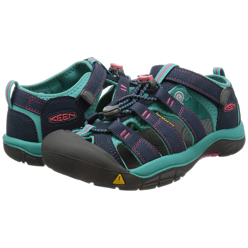 Sandalia Keen Newport H2 Jeunes Marino/Turquoise/Rosa