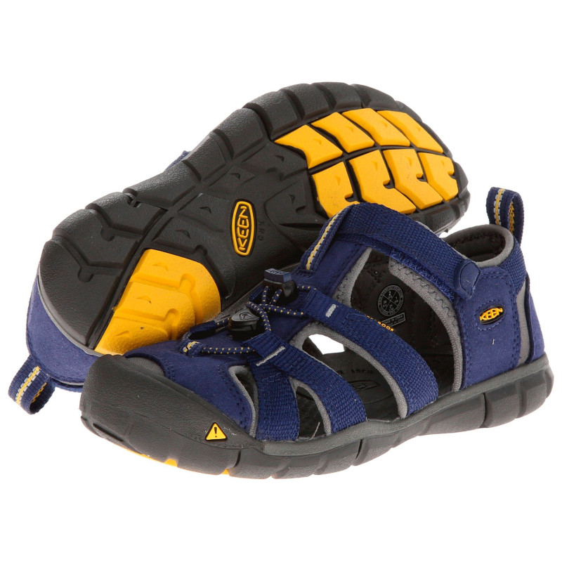 Sandalia Keen Seacamp II CNX Enfants Bleu