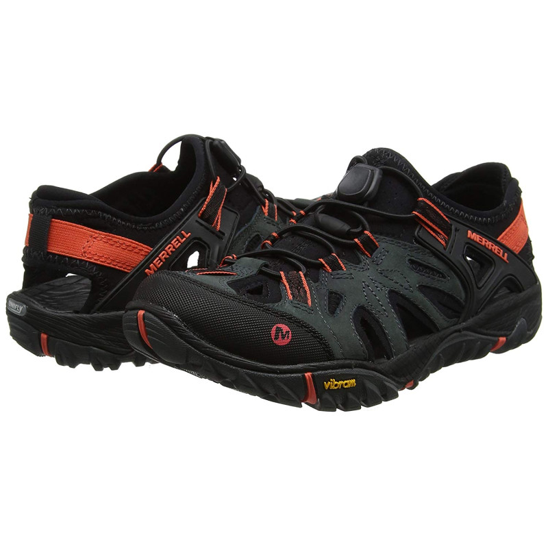 Sandalia Merrell All Out Blaze Sieve W Vert/Négro/Coral