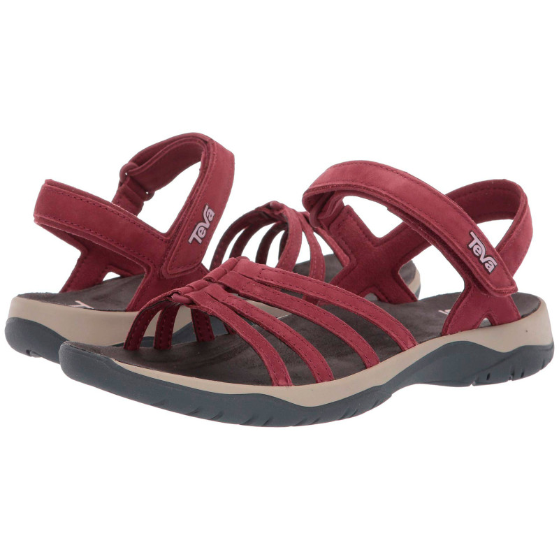 Sandalia Granate de cuir Teva Elzada